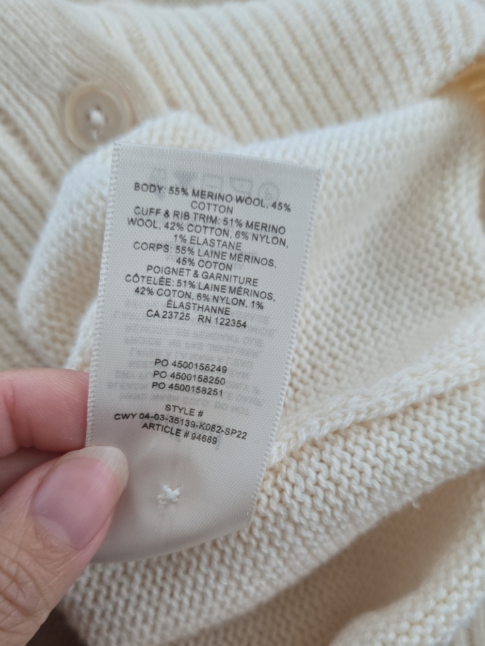 Wilfred Canterbury Cardigan - Picture 3 of 4